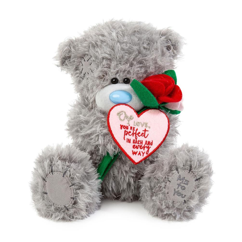 9" One I Love Flowers Verse Me to You Bear Extra Image 2